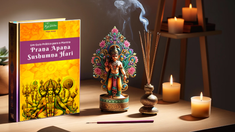 Disponível Agora na Amazon: 'Prana Apana Sushumna Hari', o Guia Prático - Primeiro Lançamento do Recanto de Ganesha!"