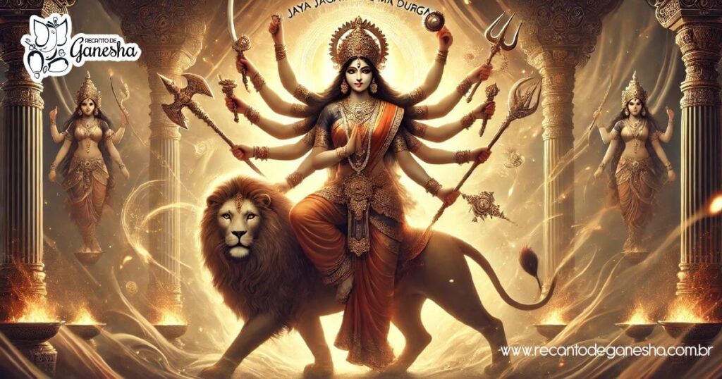 Jaya Jagatambe Ma Durga: O Mantra da Coragem e Compaixão Feroz