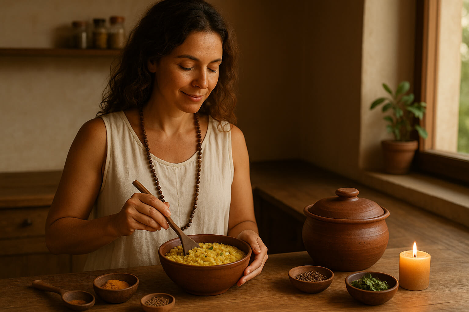 Receita de Kitchari: detox ayurvédico com variações para Vata, Pitta e Kapha